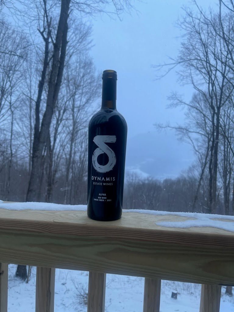 Mountain views from the deck at Town View Estates